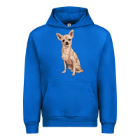 Cobalt chihuahua Urban Hoodie - RanaPortraitStore