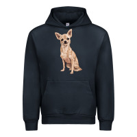 Navy chihuahua Urban Hoodie - RanaPortraitStore