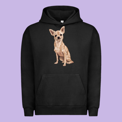 Chihuahua Urban Hoodie Designed By Ranaportraitstore