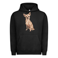 Pigment Black chihuahua Urban Hoodie - RanaPortraitStore