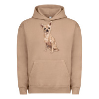 Pigment Burro chihuahua Urban Hoodie - RanaPortraitStore