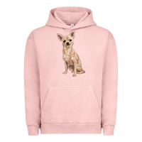 Pigment Salmon chihuahua Urban Hoodie - RanaPortraitStore
