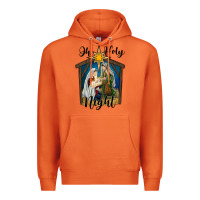 Oh Holy Night Holy Family Premium Hoodie | Teevron