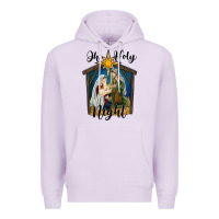 Lilac oh holy night holy family Premium Hoodie - RanaPortraitStore