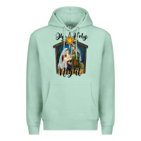 Seafoam oh holy night holy family Premium Hoodie - RanaPortraitStore