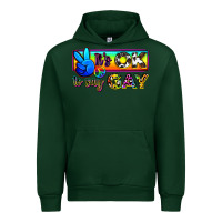 Forest Green it's ok to say gay Urban Hoodie - Zillion Design Studio
