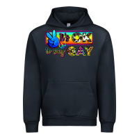Navy it's ok to say gay Urban Hoodie - Zillion Design Studio