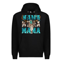 Black mama mama mama Premium Hoodie - texasbilliewilder