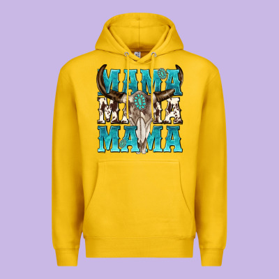 Mama Mama Mama Premium Hoodie Designed By Texasbilliewilder