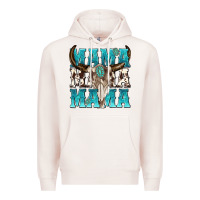 Pale Pink mama mama mama Premium Hoodie - texasbilliewilder