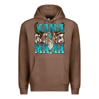 Chestnut mama mama mama Premium Hoodie - texasbilliewilder