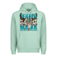 Seafoam mama mama mama Premium Hoodie - texasbilliewilder