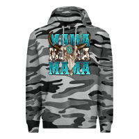 Slate Camo mama mama mama Premium Hoodie - texasbilliewilder