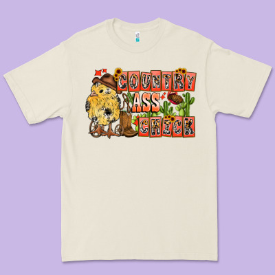 Country Ass Chick Premium Tee Designed By Cowhidedigitalart