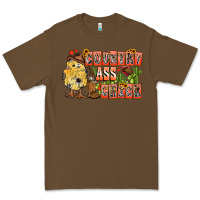 Cacao Country Ass Chick Premium Tee - CowhideDigitalArt