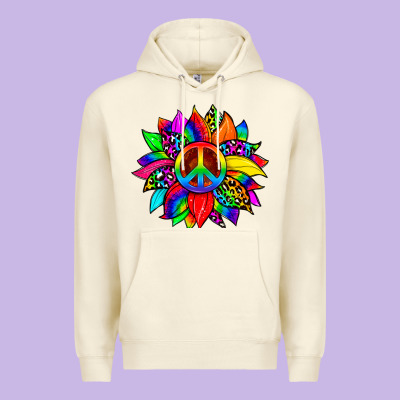 Pride Sunflower Premium Hoodie Designed By Zillion Design Studio