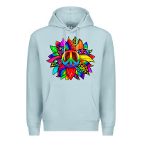 Blue Mist pride sunflower Premium Hoodie - Zillion Design Studio