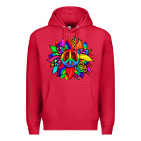 Cardinal pride sunflower Premium Hoodie - Zillion Design Studio
