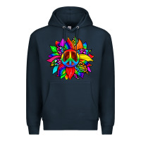 Navy pride sunflower Premium Hoodie - Zillion Design Studio