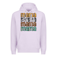 Lilac mama mama mama mama mothers day Premium Hoodie - texasbilliewilder