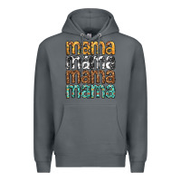 Rock mama mama mama mama mothers day Premium Hoodie - texasbilliewilder