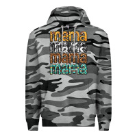 Slate Camo mama mama mama mama mothers day Premium Hoodie - texasbilliewilder