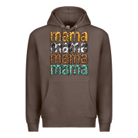 Coffee mama mama mama mama mothers day Premium Hoodie - texasbilliewilder