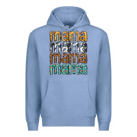 Colony Blue mama mama mama mama mothers day Premium Hoodie - texasbilliewilder