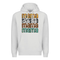 Dove Grey mama mama mama mama mothers day Premium Hoodie - texasbilliewilder