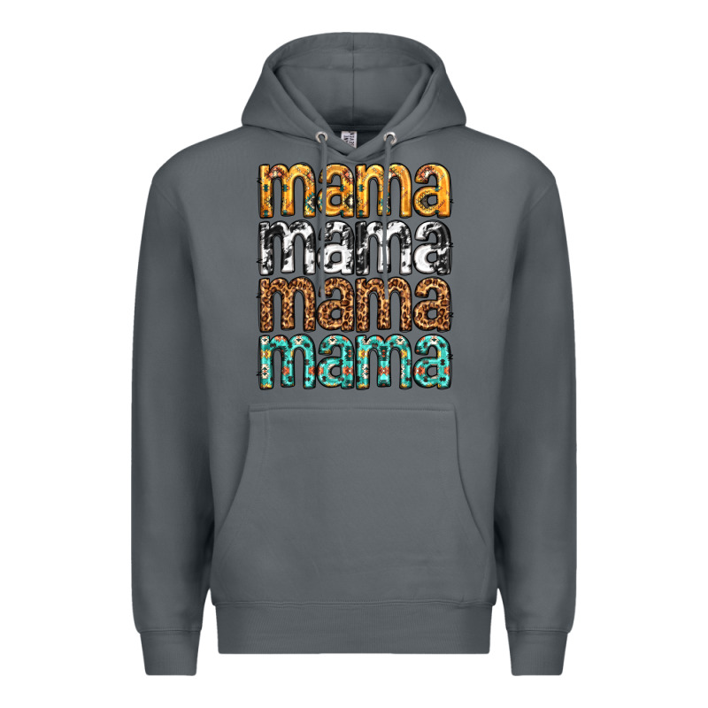 Mama Mama Mama Mama Mothers Day Premium Hoodie by texasbilliewilder | Teevron