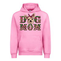Fuchsia Pink christmas dog mom chihuahua Urban Hoodie - RanaPortraitStore