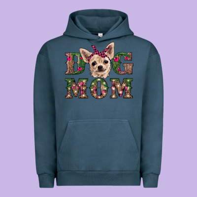 Christmas Dog Mom Chihuahua Urban Hoodie Designed By Ranaportraitstore