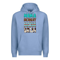 Colony Blue mama mommy mom bruh Premium Hoodie - texasbilliewilder