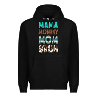 Black mama mommy mom bruh Premium Hoodie - texasbilliewilder