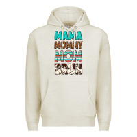 Oatmeal Heather mama mommy mom bruh Premium Hoodie - texasbilliewilder