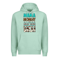 Seafoam mama mommy mom bruh Premium Hoodie - texasbilliewilder