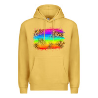 Antique Gold pride flag Premium Hoodie - Zillion Design Studio