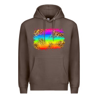Coffee pride flag Premium Hoodie - Zillion Design Studio
