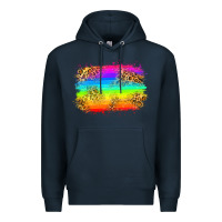 Navy pride flag Premium Hoodie - Zillion Design Studio