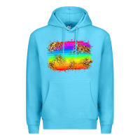 Ocean Blue pride flag Premium Hoodie - Zillion Design Studio