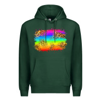 Sports Green pride flag Premium Hoodie - Zillion Design Studio