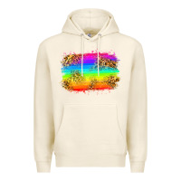 Tofu pride flag Premium Hoodie - Zillion Design Studio