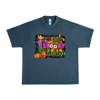 Midnight Navy it's spooky season halloween Urban Heavy Tee - Artiststas