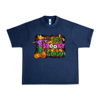 Navy it's spooky season halloween Urban Heavy Tee - Artiststas