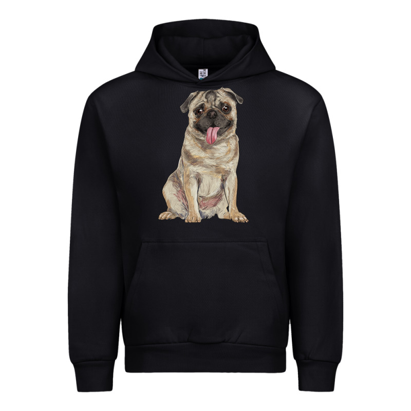 Pug Urban Hoodie by RanaPortraitStore | Teevron