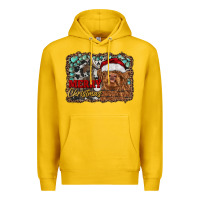 Lemon merry Christmas highland cow Premium Hoodie - RanaPortraitStore