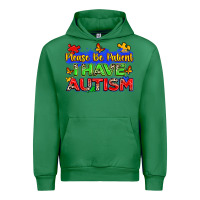 Emerald please be patient i have autism Urban Hoodie - Zillion Design Studio