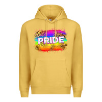Antique Gold pride flag Premium Hoodie - Zillion Design Studio