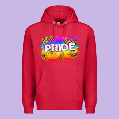 Pride Flag Premium Hoodie Designed By Zillion Design Studio