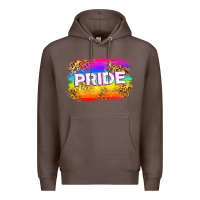 Coffee pride flag Premium Hoodie - Zillion Design Studio